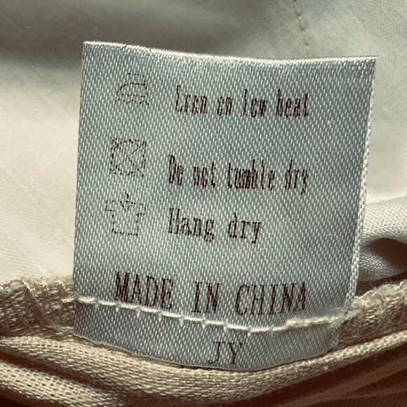 Nitagut Linen‎ Blend Shorts Womens sz 3XL Yellow Stretch Drawstring Airy NWT - Picture 4 of 10